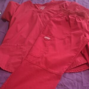 Cherokee Women's Wide Leg Pants & Jumpsuit - Red